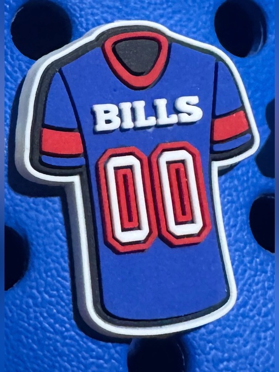 CROCS Accessories - Buffalo Bills jersey Croc Charm